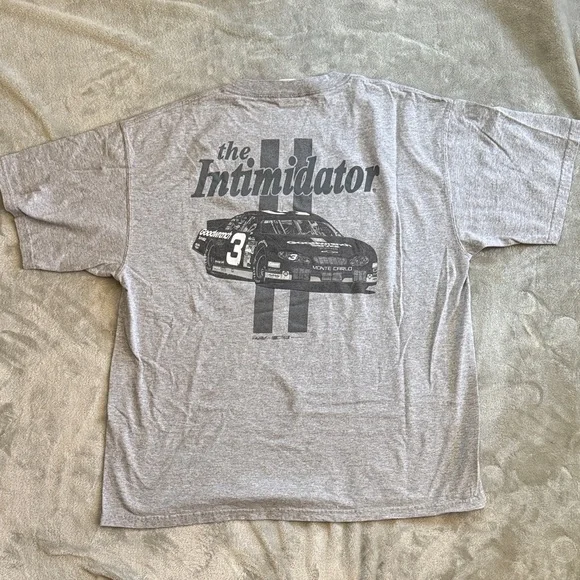 Chase Authentics Dale Earnhardt Gray Graphic Men's Tee - Picture 4 of 4